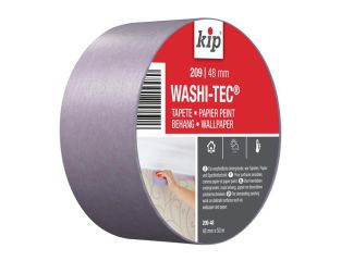 kip® 209 Premium Low Tack WASHI-TEC® Masking Tape 48mm x 50m KIP222547