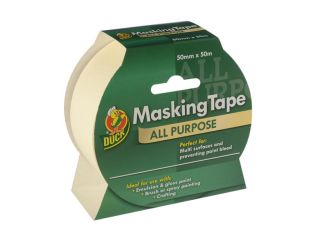 Shurtape Duck Tape® All-Purpose Masking Tape 50mm x 50m SHU260196