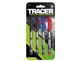 Tracer 4 Permanent Marker Set APMK1