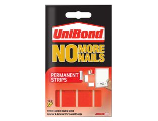 UniBond No More Nails Permanent Pads 19mm x 40mm (Pack of 10) UNI781740