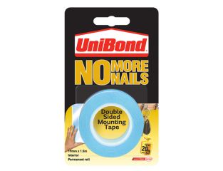 UniBond No More Nails Roll Original Permanent 19mm x 1.5m UNI781742
