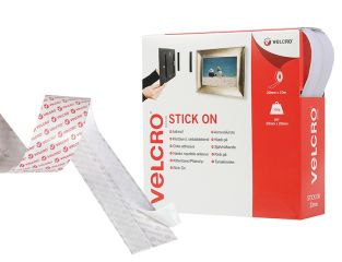 VELCRO® Brand VELCRO® Brand Stick On Tape 20mm x 10m White VEL60219