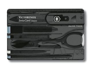 Victorinox SwissCard Translucent Onyx Blister Pack VICJSWCDONB