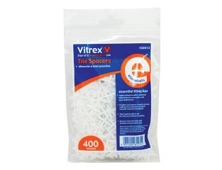 Vitrex Essential Tile Spacers 3mm (Pack 400) VIT102013