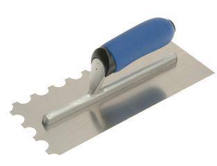 Vitrex Professional Notched Adhesive Trowel 20mm Stainless Steel 11 x 4.1/2in VIT102906