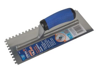 Vitrex Professional Notched Adhesive Trowel 6mm Stainless Steel 11 x 4.1/2in VIT102957