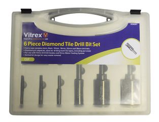 Vitrex DDK001 Porcelain Drill Kit, 6 Piece VITDDK001