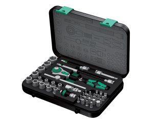 Wera Zyklop SA 2 Ratchet & Socket Set of 42 Metric 1/4in Drive WER003533