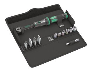 Wera Click-Torque A 6 Set 1 Adjustable Torque Wrench Set, 20 Piece WER130110