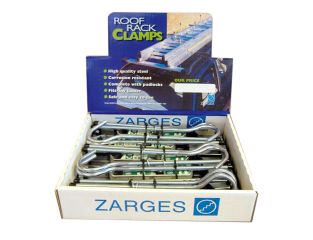 Zarges Roof Rack Clamps Display (5 Pairs) ZAR40980PDIS